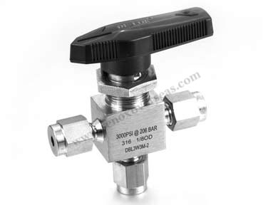 Stainless Steel Instrument Double Block and Bleed Valve