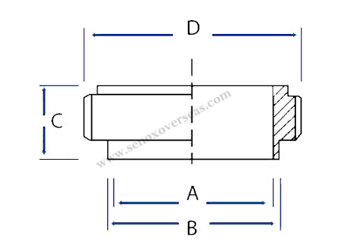 Stainless Steel SMS Union